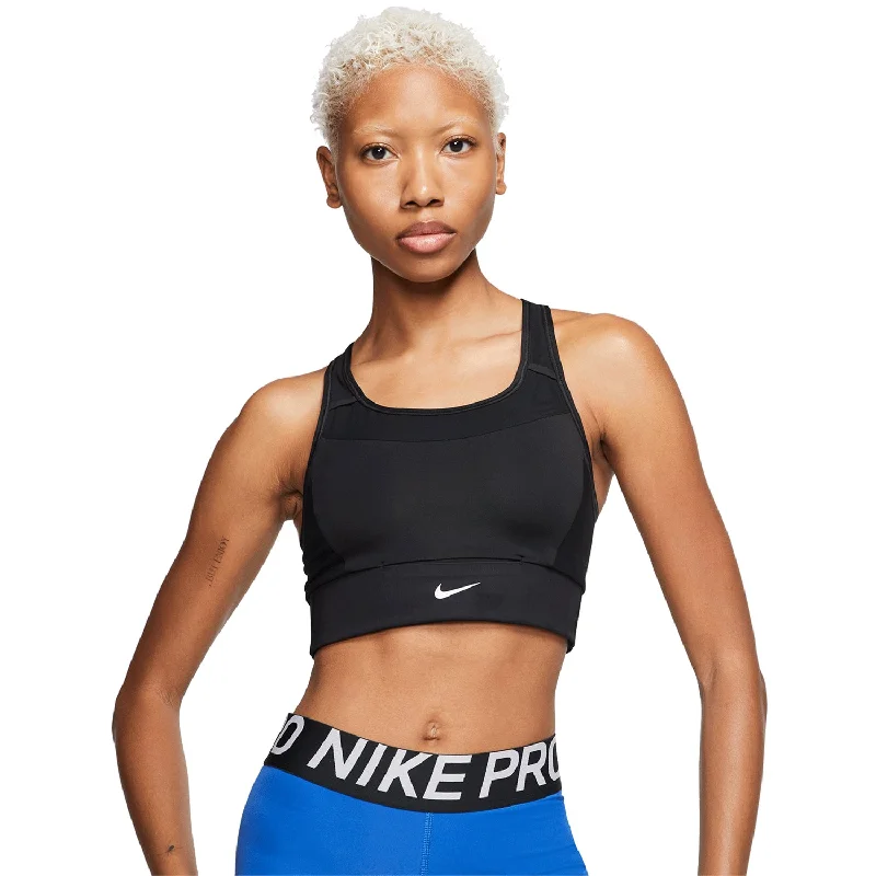 Nike Swoosh Medium Support Womens Sports Bra Comfortable Lace Bralette