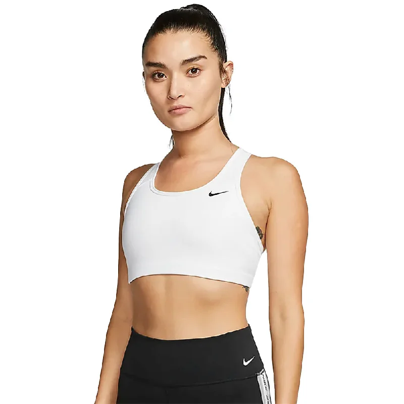 Nike Swoosh Non Padded Womens Sports Bra Elegant Silk Bra
