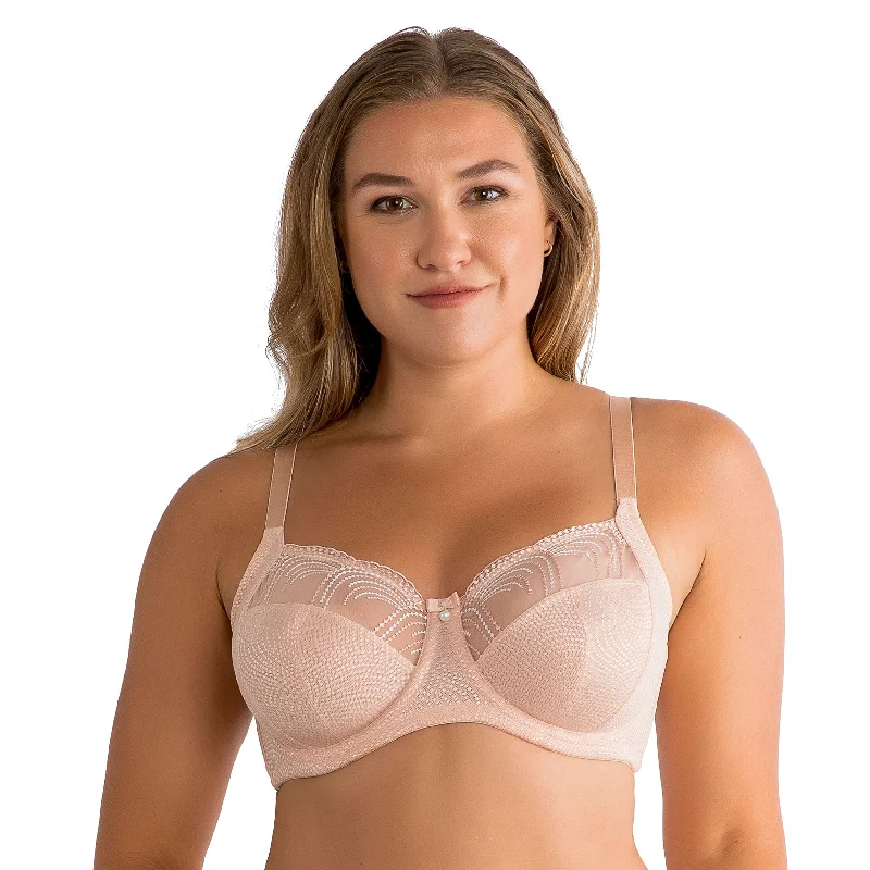 Pearl Unlined Bra Stretchy Full Coverage