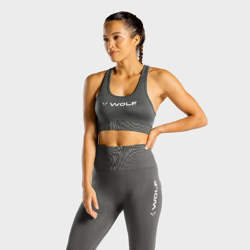 Primal Bra - Charcoal Cozy Wire-Free Bra