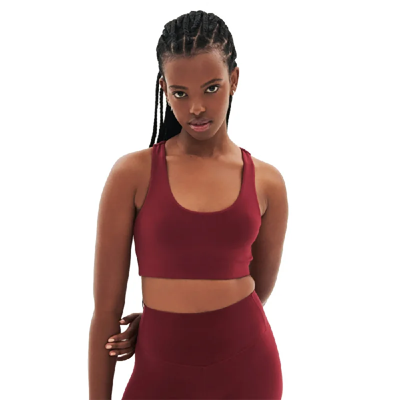 Splits59 Sara Airweight Womens Tennis Bra Push-Up Padded Bra