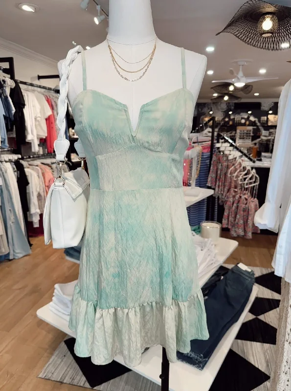 Saltwater Luxe Tank Mini Dress Trendy Wraparound Mini Dress