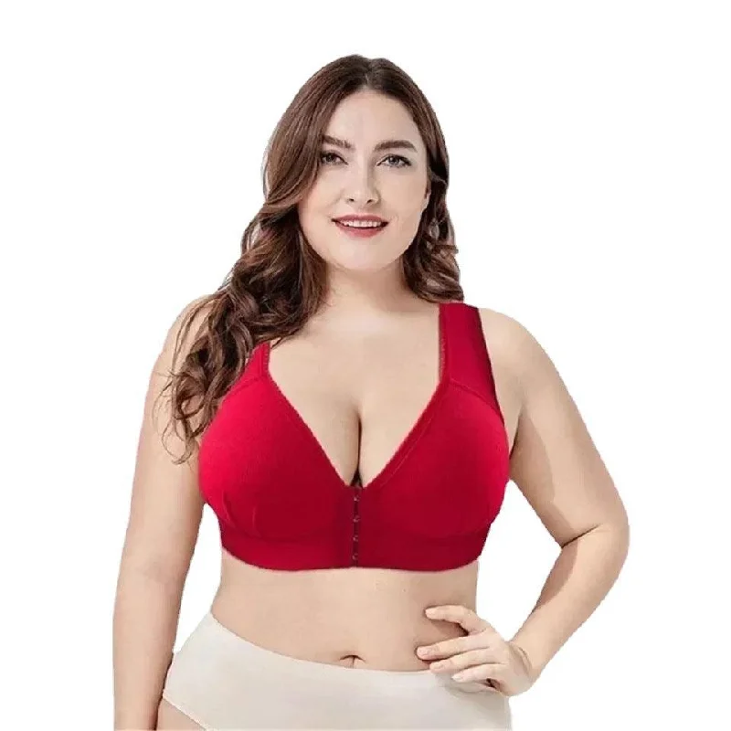 Women's Bra Plus Size Sports Bra | Underwear Comfortable And Breathable Bra Soft Lace Bra