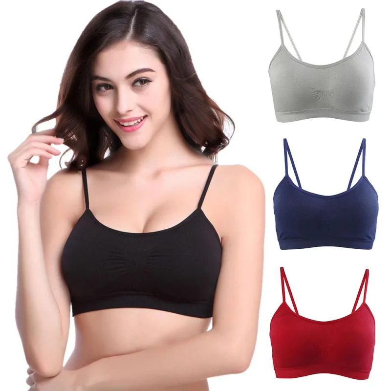 Womens Sports Fitness Bra Trendy Sports Bra