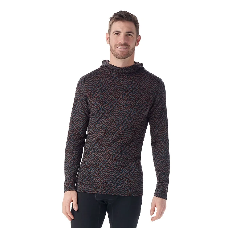Classic Thermal Merino Base Layer Hoodie Hoodie with Turtle Neck Cozy Winter