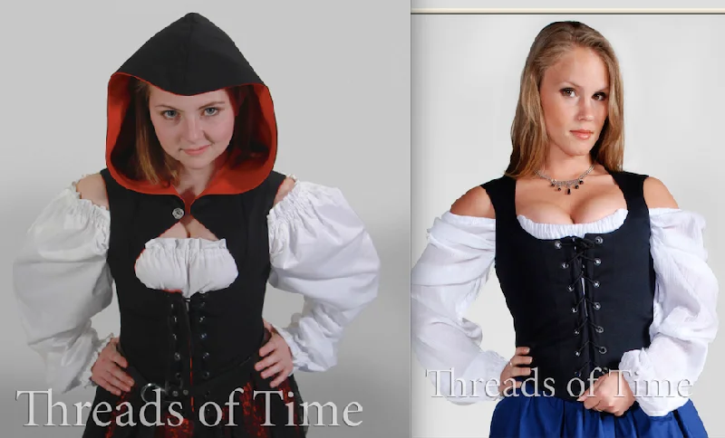 Basic Bodice - Plain, Hooded, Collar options Hoodie with Raglan Sleeves Sporty Comfortable