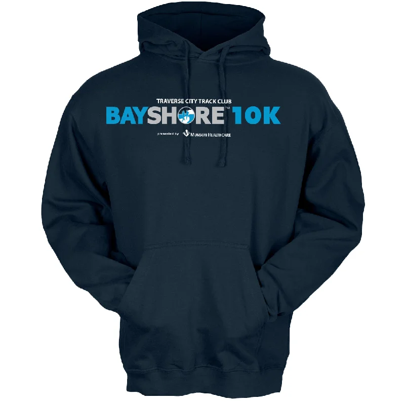 Bayshore Navy Hoody Hoodie with Slim Fit Tailored Modern