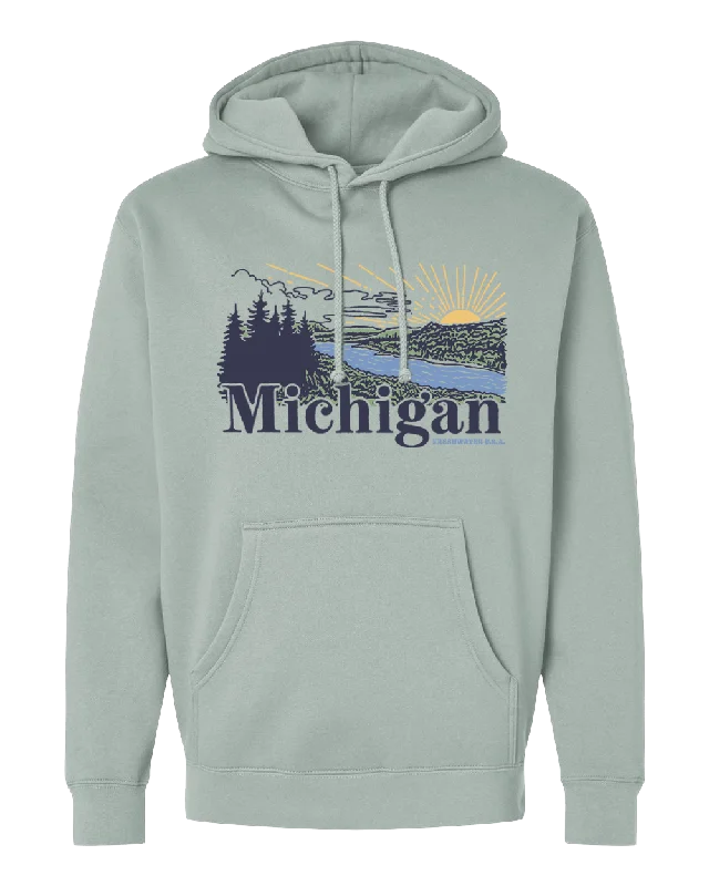 Fresh Air Hoody Hoodie with Turtle Neck Cozy Winter