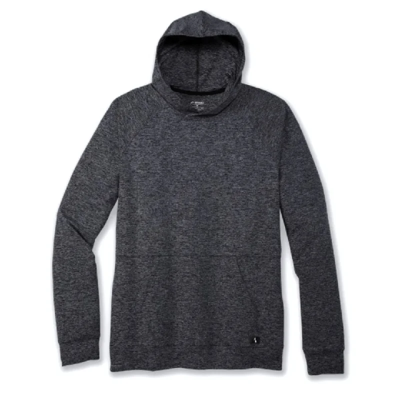Luxe Hoodie Hoodie with Half-Zip Sporty Casual