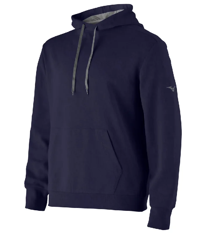 Mizuno Unisex Challenger Hoodie Navy Hoodie with Logo Branding Identity