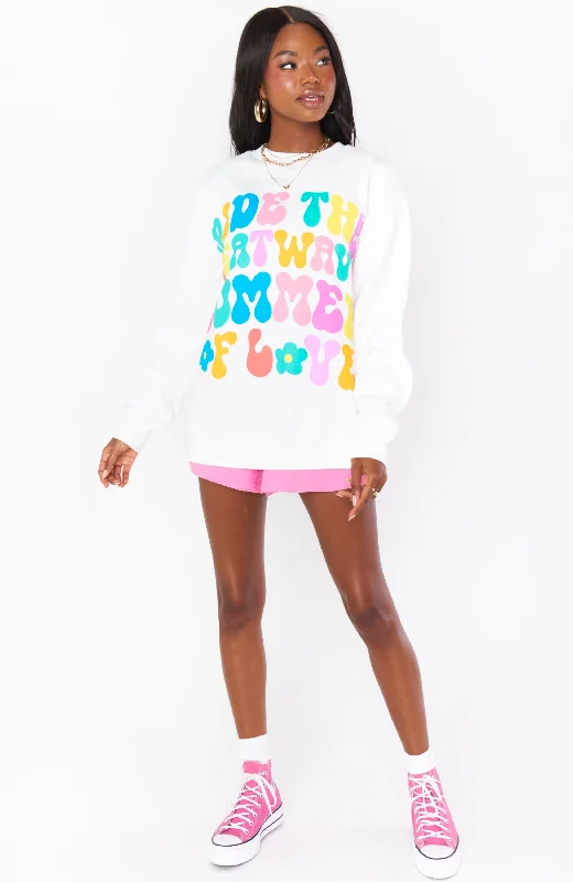 Show Me Your Mumu - Stanley Sweatshirt Hoodie with Crew Neck Simple Timeless