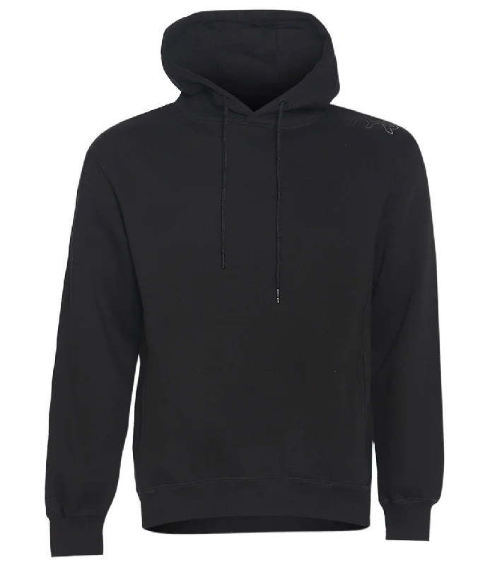 TYR Unisex Hoodie Black Hoodie with Pocket Utility Practical