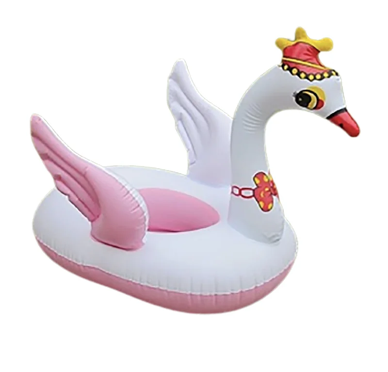 Fancydresswale Swimming tube for Girls Pink Flamingo swimming training tube for Girls Shiny One-Piece Swimsuit