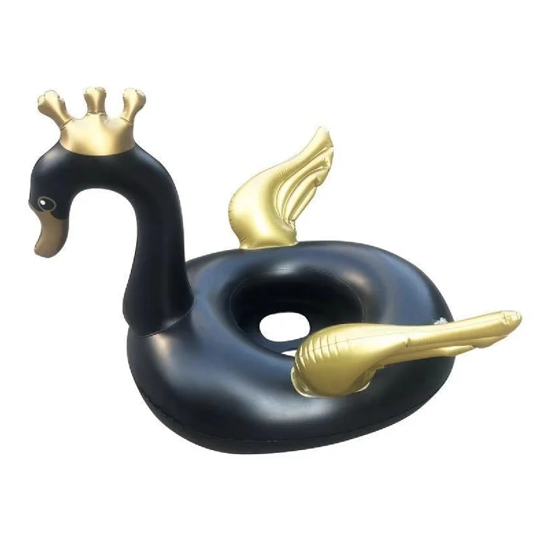Fancydresswale Swimming tube for Girls stylish Black swimming ring for Girls Sexy Two-Piece Set