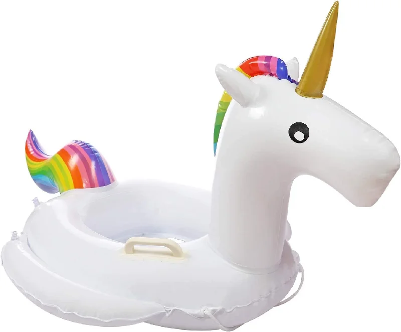 Fancydresswale Swimming tube Unicorn Baby Swimming ring Kids Inflatable Swimming Pool Fun Swimming Rings Summer Ready Swimsuit