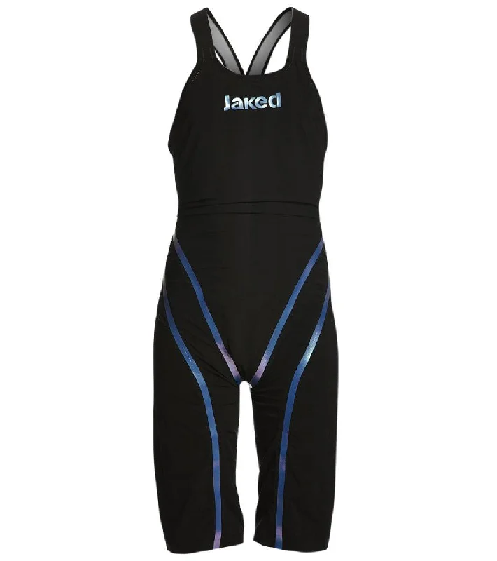 Jaked Women's JKOMP Open Back Tech Suit Swimsuit Modern High-Waisted Swimsuit