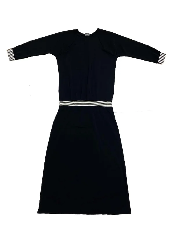 Ladies Swim Dress With Banding Sporty Swim Shorts