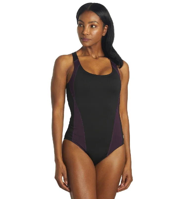 TYR Women's Max Splice Controlfit One Piece Swimsuit Classic Two-Piece Bikini