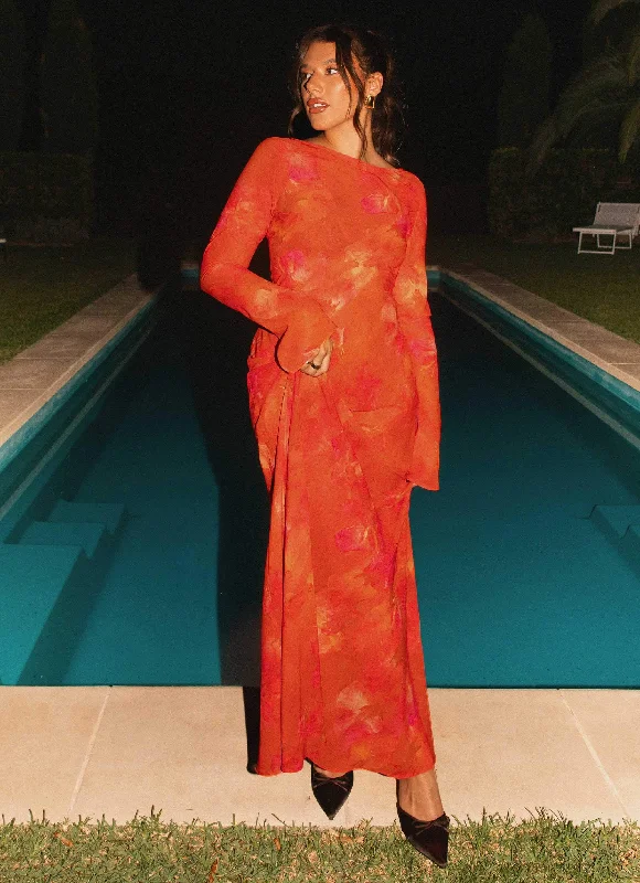 Lorde Maxi Dress - Amber Stylish Boho Chic Maxi Dress
