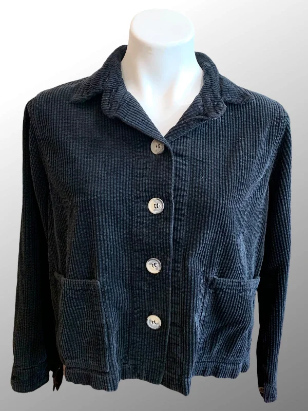 Lux Corduroy Crop Jacket Anorak Shell Jacket Lightweight Jacket