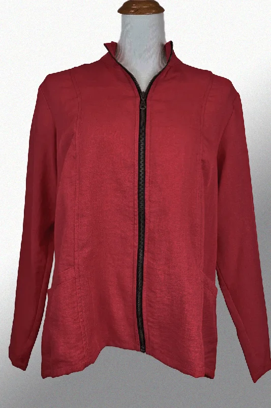 Ruched Zip Jacket Elasticated Jacket Padded Jacket Insulated Jacket