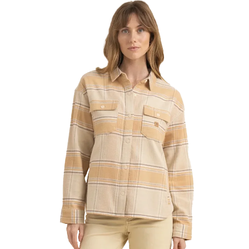 Women's Amberley Flannel Shirt Jacket Nylon Fabric Polyester Fabric Spandex Fabric