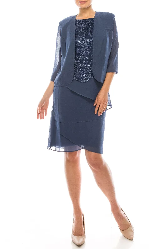 Le Bos Mother of the Bride Short Jacket Dress 28058 Jersey Jacket Tulle Jacket Batik Jacket