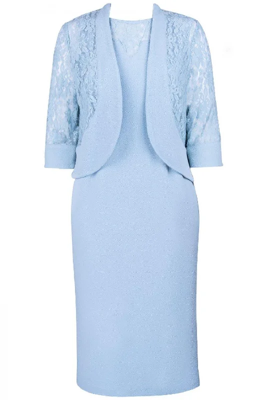 Maya Brooke Plus Size Short 2 Piece Day Jacket Dress Elasticated Jacket Padded Jacket Insulated Jacket