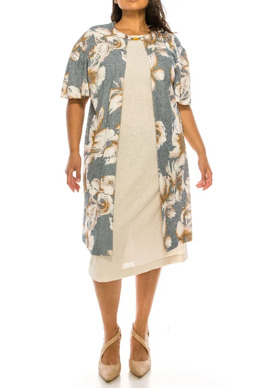 Maya Brooke Short Two Piece Set Jacket Dress 29362 Satin Jacket Silk Jacket Chiffon Jacket