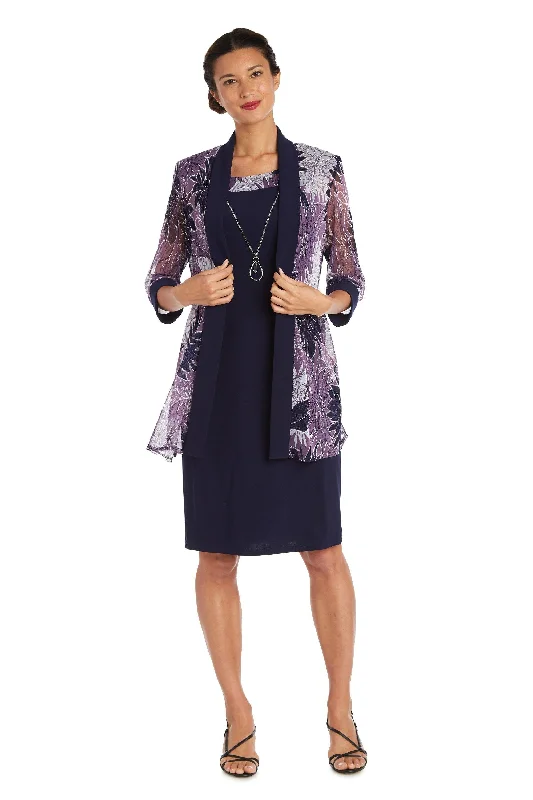 R&M Richards 9003P Short Two Piece Jacket Dress Fleece Jacket Down Jacket Parka