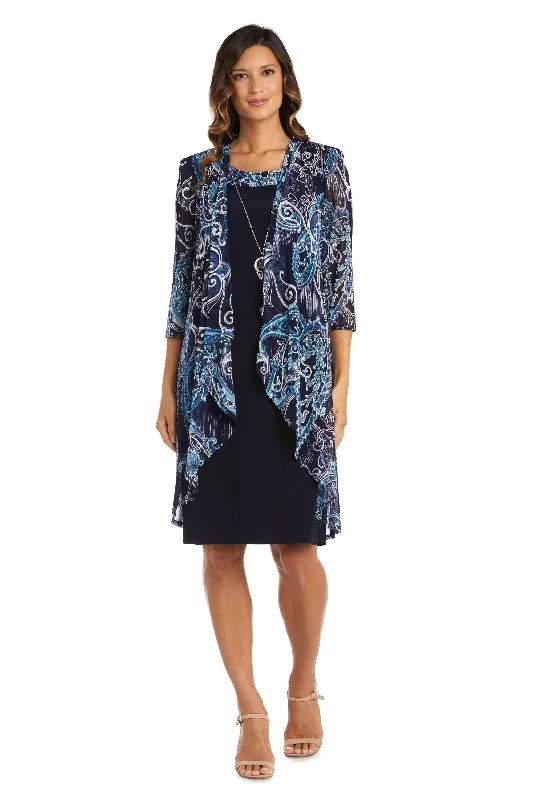 R&M Richards 9187 Short Two Piece Jacket Dress Wool Jacket Cashmere Jacket Tweed Jacket