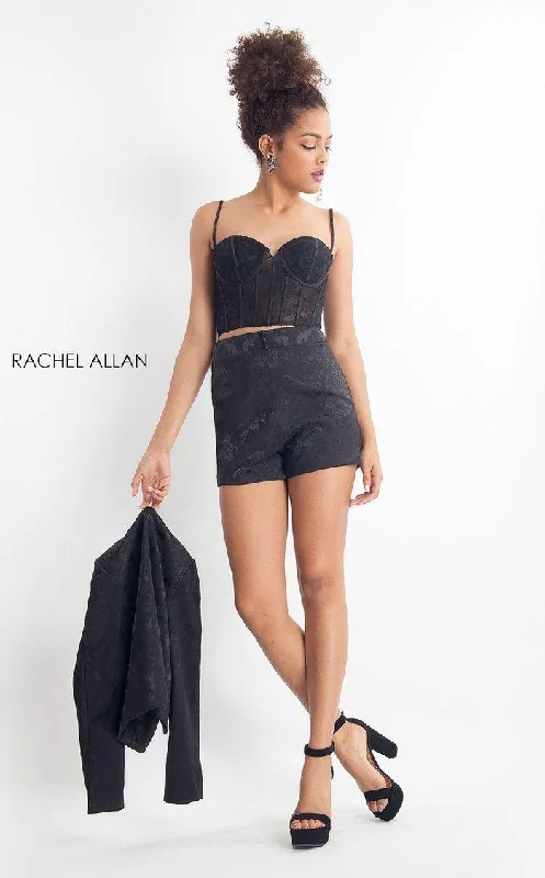 Rachel Allan Homecoming Short Romper Jacket 4596 Rayon Jacket Velvet Jacket Corduroy Jacket