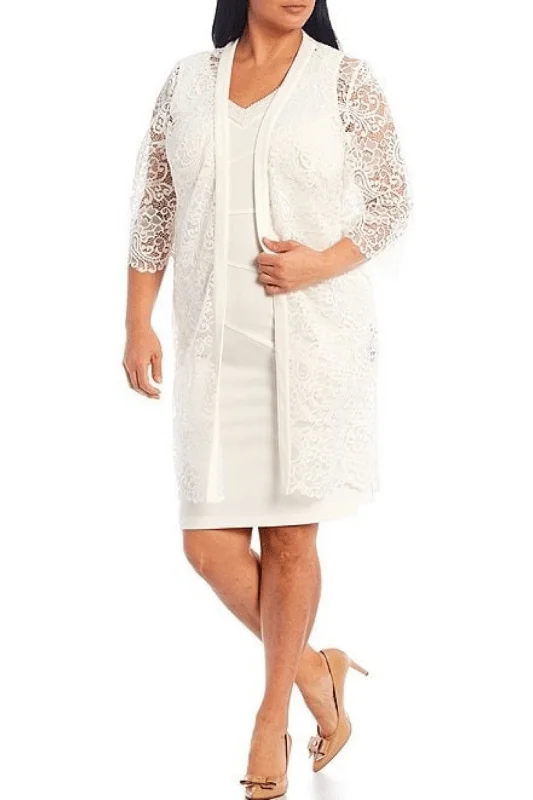 Maya Brooke Short Plus Size Jacket Dress 29401 Herringbone Jacket Houndstooth Jacket Plaid Jacket