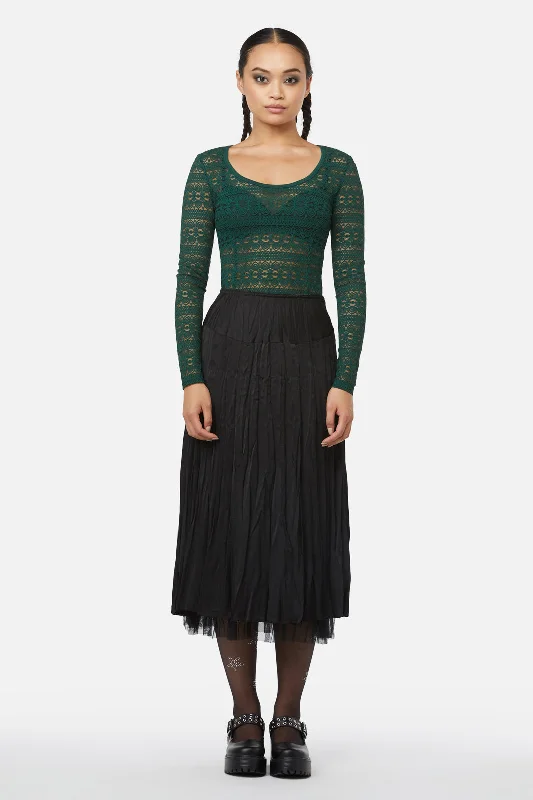 Busy Skirt linen skirt natural