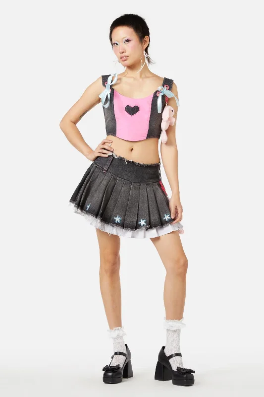 Like It's Magnetic Skort boho skirt vibe