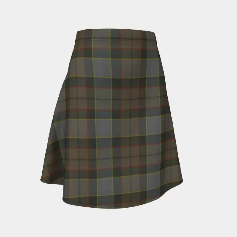 Outlander Fraser Tartan Flared Skirt wool skirt warm