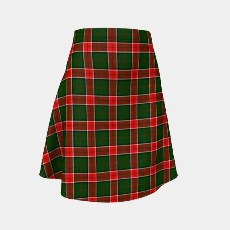 Pollock Modern Tartan Flared Skirt lace skirt romantic