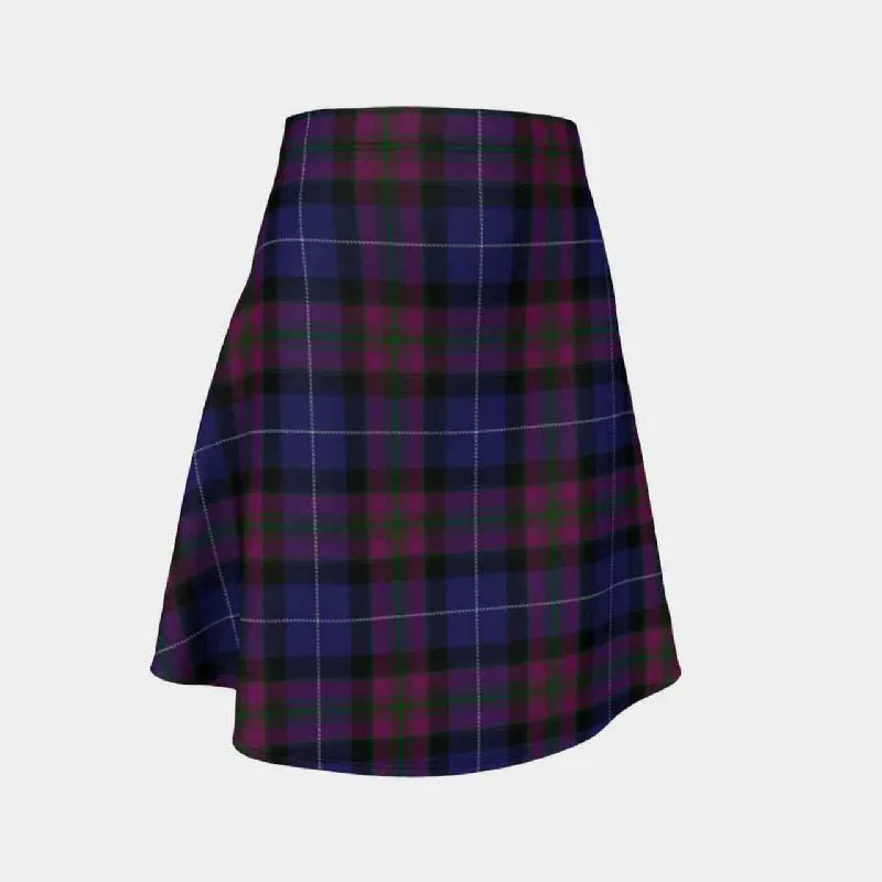 Pride of Scotland Tartan Flared Skirt wrap skirt elegant