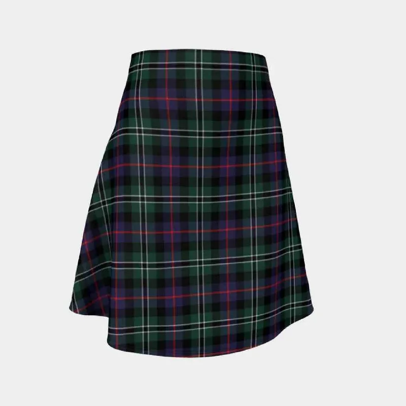 Rose Hunting Modern Tartan Flared Skirt leather skirt bold